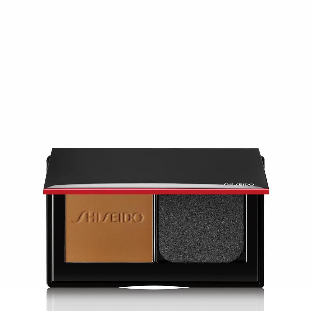 imageShiseido Synchro Skin SelfRefreshing Custom Finish Powder Foundation  24Hour SheertoMedium Buildable Coverage with Shine Control  Smudge Proof ampamp NonComedogenic440  Amber