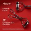 Shiseido Eyelash Curler + Two Sets of Eyelash Curler Replacement Pads (4 Pads Total) – Crimps & Curls Lashes for Perfect, Eye-Framing Fringe – Gentle & Safe