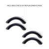 Shiseido Eyelash Curler + Two Sets of Eyelash Curler Replacement Pads (4 Pads Total) – Crimps & Curls Lashes for Perfect, Eye-Framing Fringe – Gentle & Safe