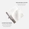 Shiseido Facial Cotton Pads – Includes 165 Squares – for Softener Application & Makeup Removal – 100% Natural, Super Soft