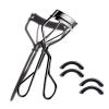 Shiseido Eyelash Curler + Two Sets of Eyelash Curler Replacement Pads (4 Pads Total) – Crimps & Curls Lashes for Perfect, Eye-Framing Fringe – Gentle & Safe