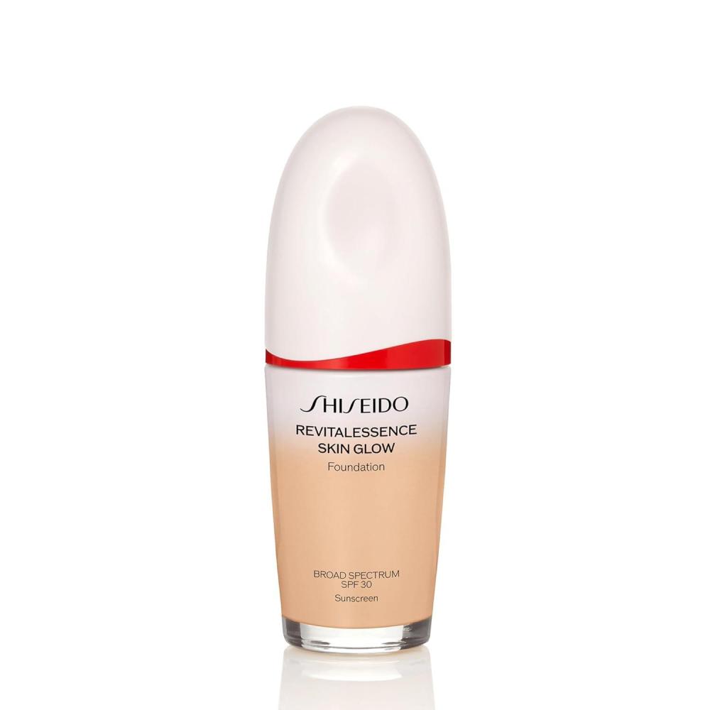 imageShiseido RevitalEssence Skin Glow Foundation SPF 30 150 Lace  Buildable Medium Coverage  24HR Hydration ampamp 12HR Wear  Transfer Crease ampamp Fade Resistant  NonComedogenic  All Skin Types