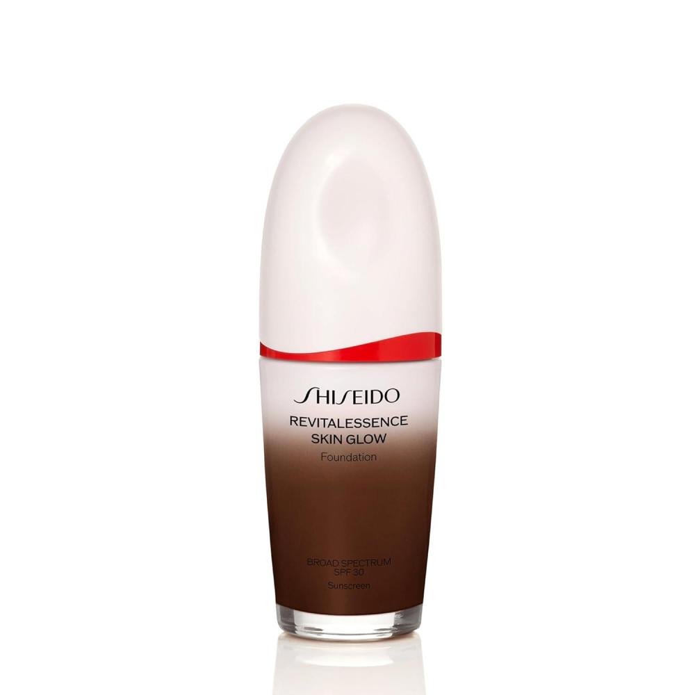 imageShiseido RevitalEssence Skin Glow Foundation SPF 30 560 Obsidian  Buildable Medium Coverage  24HR Hydration ampamp 12HR Wear  Transfer Crease ampamp Fade Resistant  NonComedogenic  All Skin Types