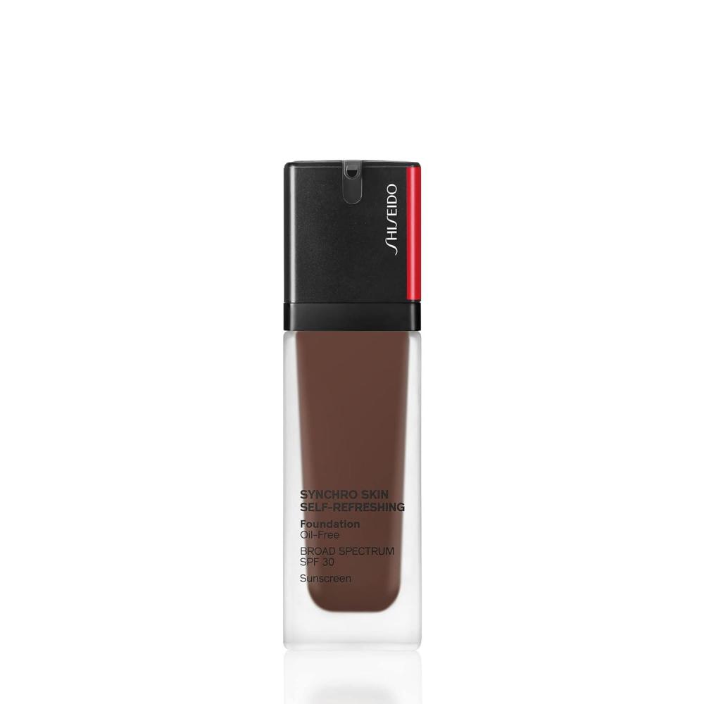 imageShiseido Synchro Skin SelfRefreshing Foundation SPF 30  Medium Buildable Coverage  24Hour Wear  Waterproof ampamp Transfer Resistant  NonComedogenicObsidian