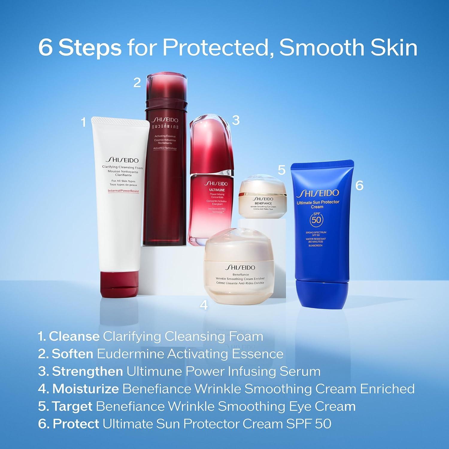 imageShiseido Ultimate Sun Protector Lotion  Invisible BroadSpectrum Sunscreen for Face ampamp Body  Lightweight Formula  All Skin TypesSPF 50 Cream  17 Fl Oz