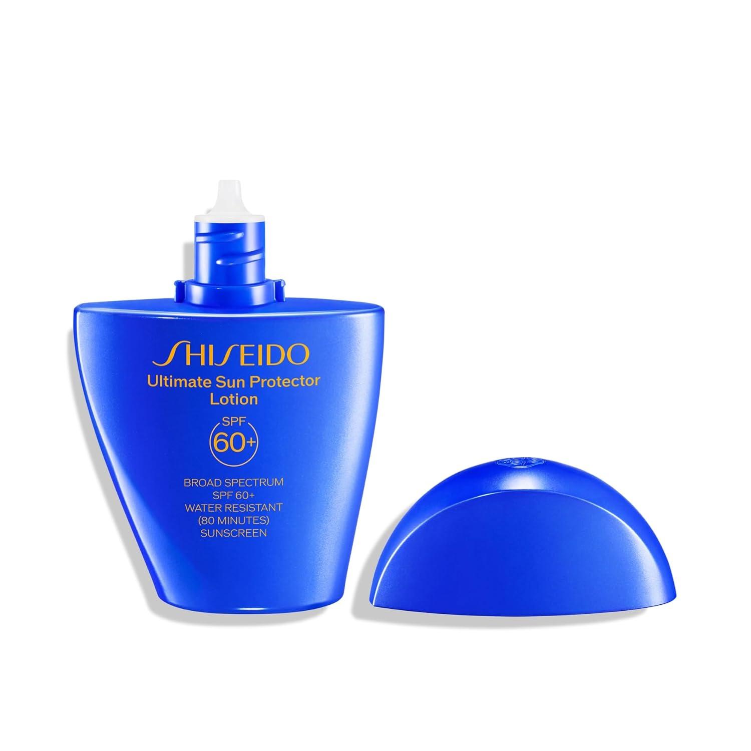 imageShiseido Ultimate Sun Protector Lotion  Invisible BroadSpectrum Sunscreen for Face ampamp Body  Lightweight Formula  All Skin TypesSPF 60 Lotion  17 Fl Oz