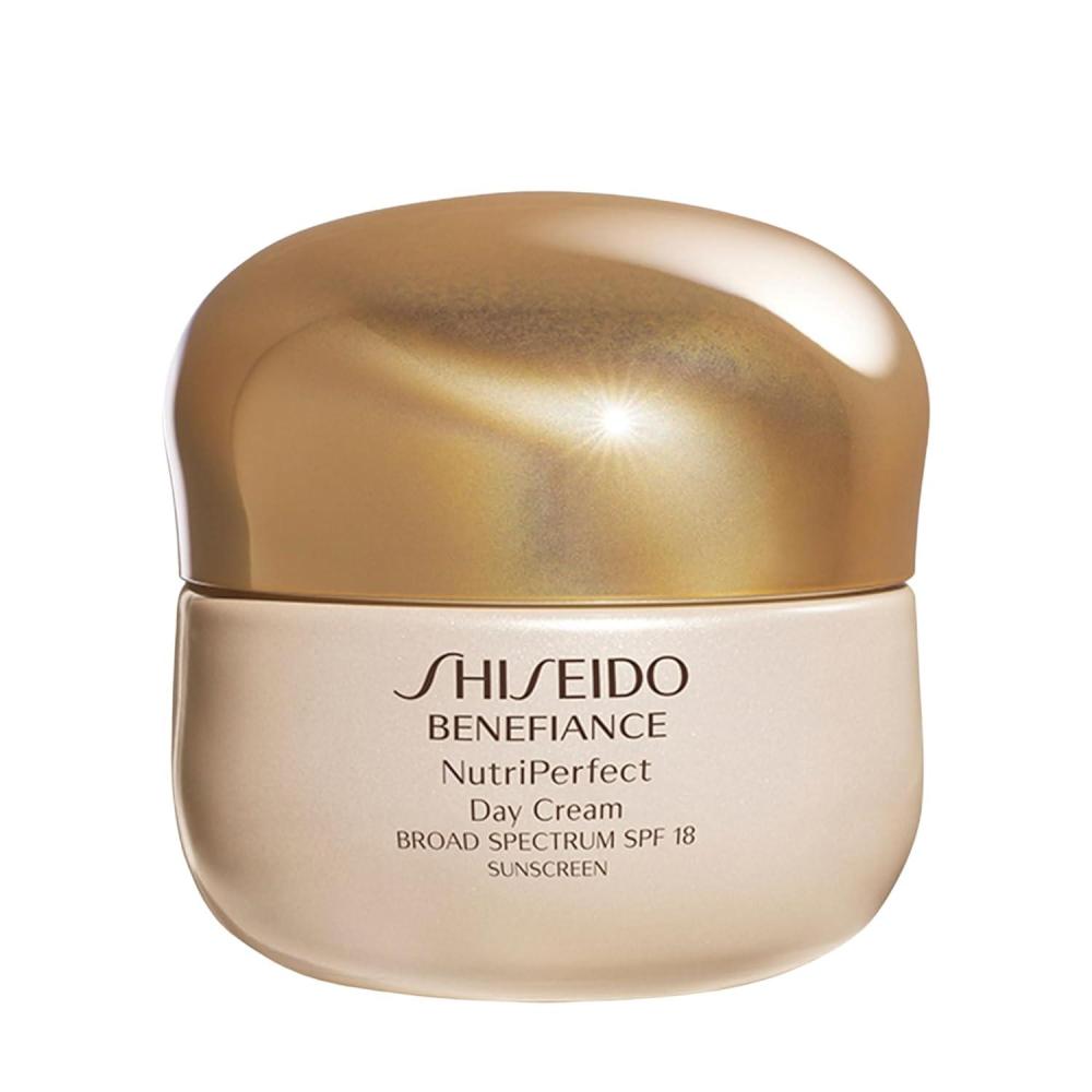 imageShiseido Benefiance NutriPerfect Day Cream  50 mL  BroadSpectrum SPF 18 Moisturizer for Mature Skin  Reduces Look of Wrinkles Age Spots ampamp Uneven Skin Tone
