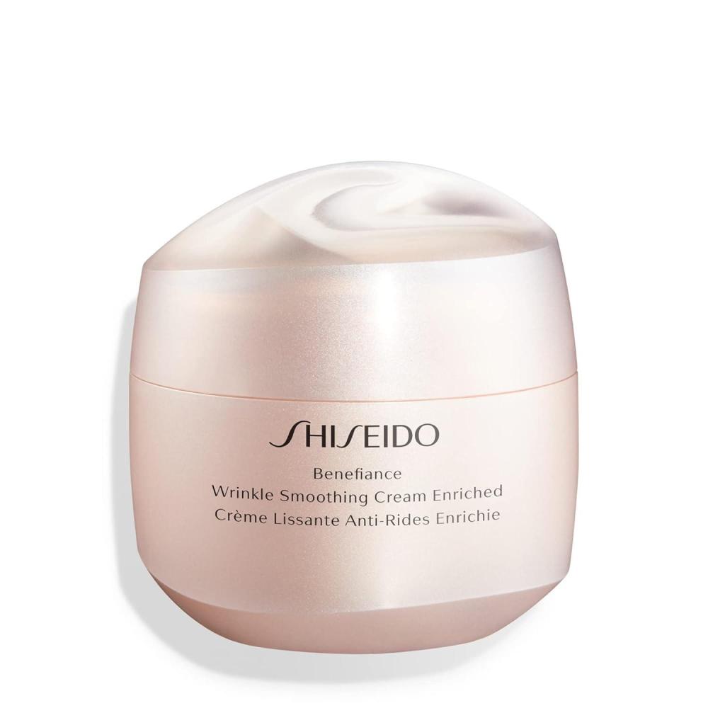 imageShiseido Benefiance Wrinkle Smoothing Cream Enriched  Large Size 75 mL  AntiAging Moisturizer for Dry to Very Dry Skin  Visibly Corrects Wrinkles ampamp Intensely Hydrates  NonComedogenic