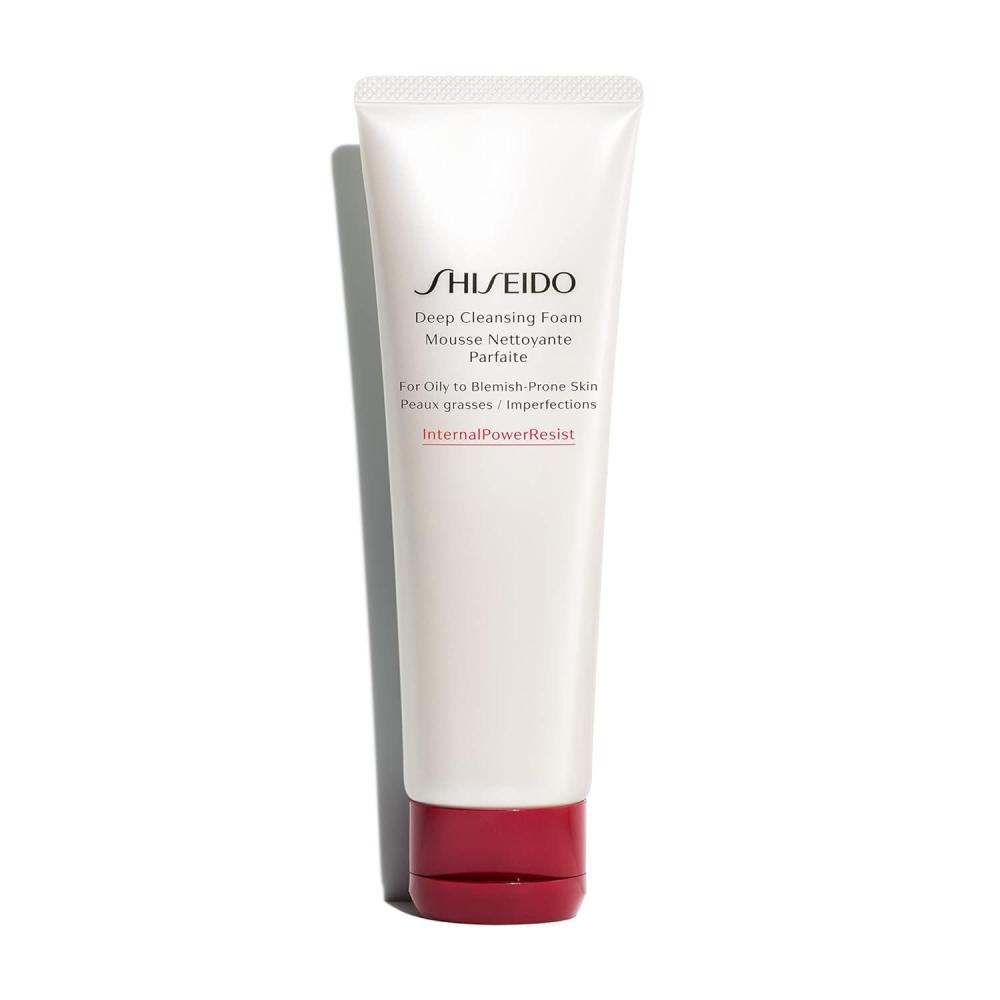 imageShiseido Deep Cleansing Foam  125 mL  Deeply Cleanses ampamp Removes Impurities for a Fresh Smooth Finish  For Oily to BlemishProne Skin