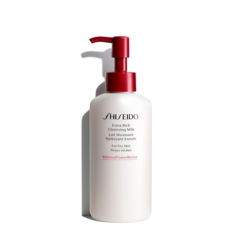 imageShiseido Extra Rich Cleansing Milk  125 mL  Gentle Cleanser for Hydrated Moisturized Skin  Gentle ampamp Soap Free  For Dry Very Dry ampamp Sensitive Skin