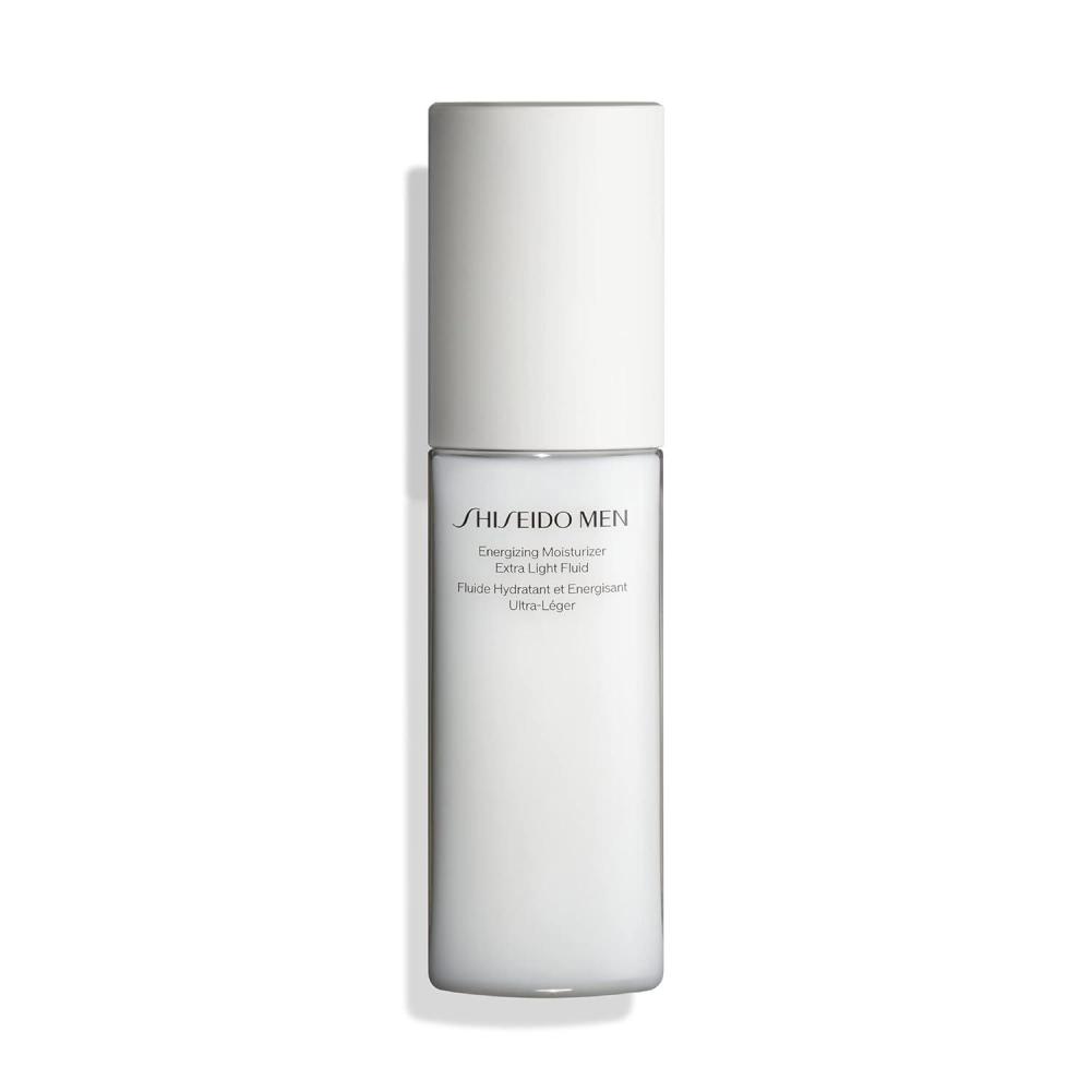 imageShiseido Men Energizing Moisturizer Extra Light Fluid  100 mL  Reduce the Look of Fine Lines Dullness ampamp Dry Skin  NonGreasy ExtraLight Texture