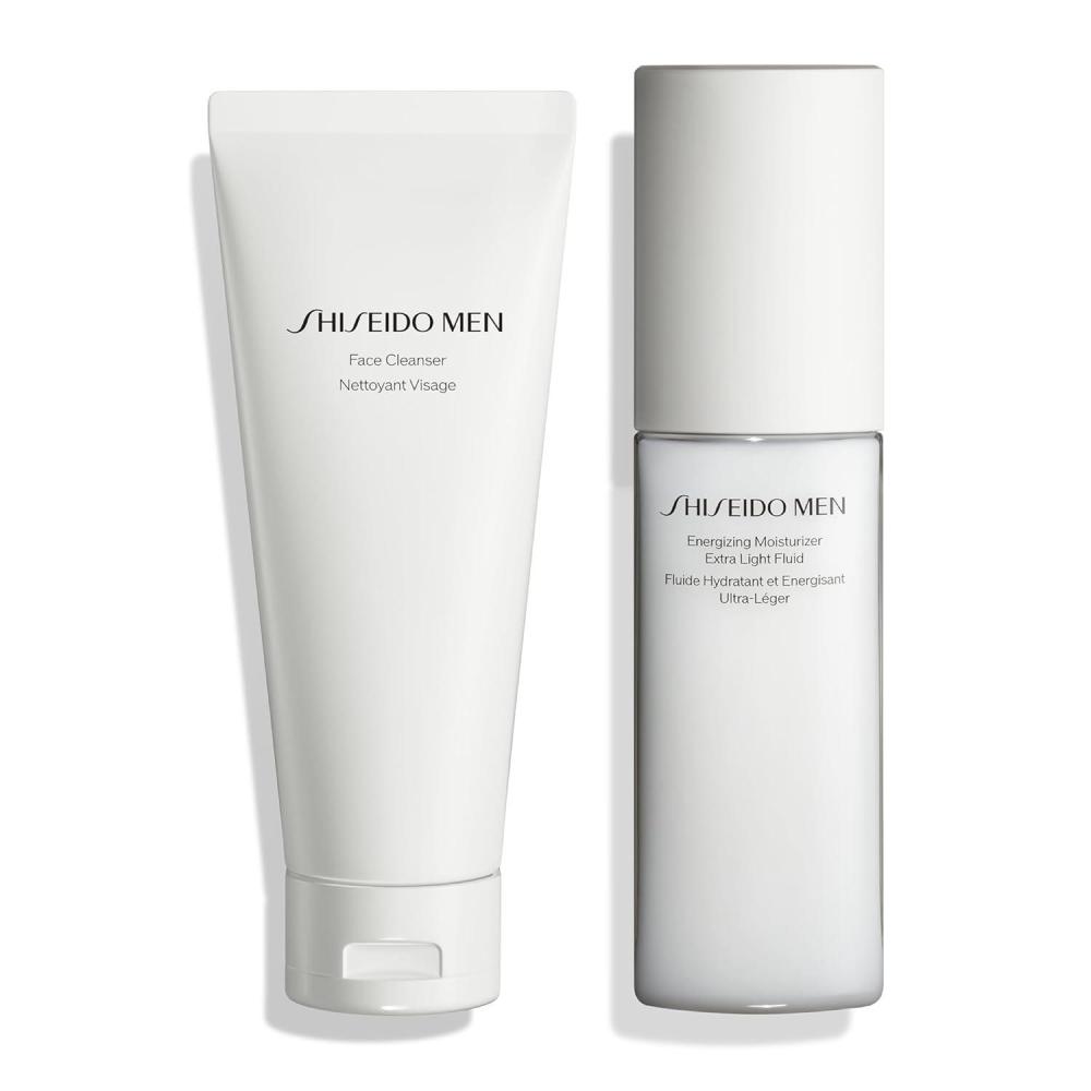 imageShiseido Men Face Cleanser 125 mL  Men Energizing Moisturizer Extra Light Fluid 100 mL