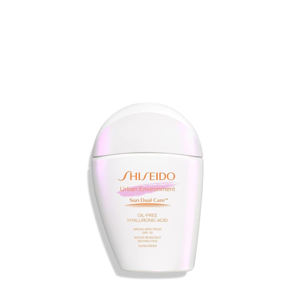 imageShiseido Urban Environment OilFree Sunscreen SPF 42  Protects Hydrates Mattifies ampamp Works as Face Primer  Water Resistant for 40 Minutes  NonComedogenic101 Fl Oz Pack of 1