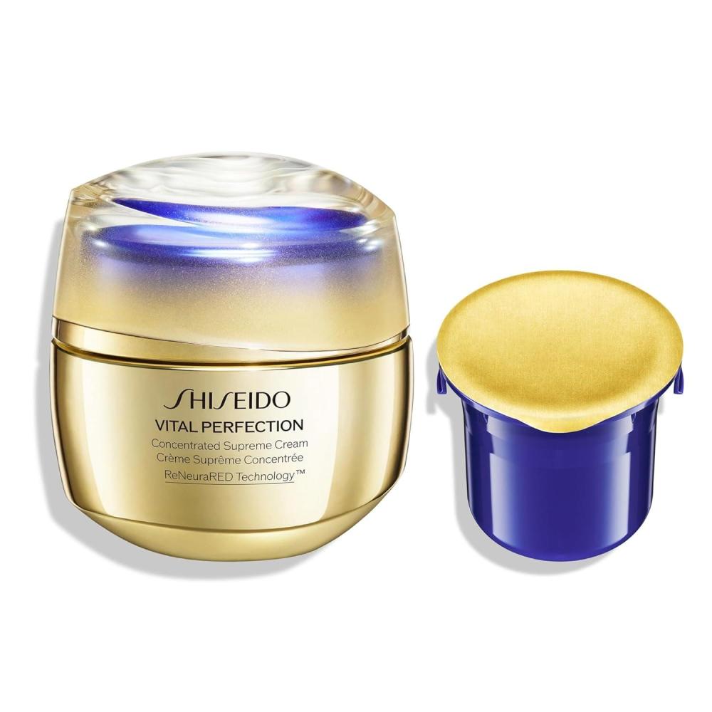 imageShiseido Vital Perfection Concentrated Supreme Cream 50 mL  Refill 50 mL  Rich Moisturizer for Sculpting and Even Tone