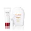Shiseido Daily Sun Protection Set – Includes Urban Environment Oil-Free Sunscreen SPF 42 (50 mL), Clarifying Cleansing Foam (15 mL) & Benefiance Wrinkle Smoothing Eye Cream (5 mL) – $76 Value