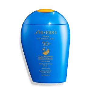 Shiseido Ultimate Sun Protector Lotion – Invisible Broad-Spectrum Sunscreen for Face & Body – Lightweight Formula – All Skin Types(SPF 50+ Lotion  5 Fl Oz)