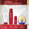 Shiseido Advanced Lift & Firm Cream Set – Clarifying Cleansing Foam (50mL), Eudermine Essence (70mL), Ultimune Power Infusing Serum (10mL) & Vital Perfection Advanced Cream (50mL) – $231 Value