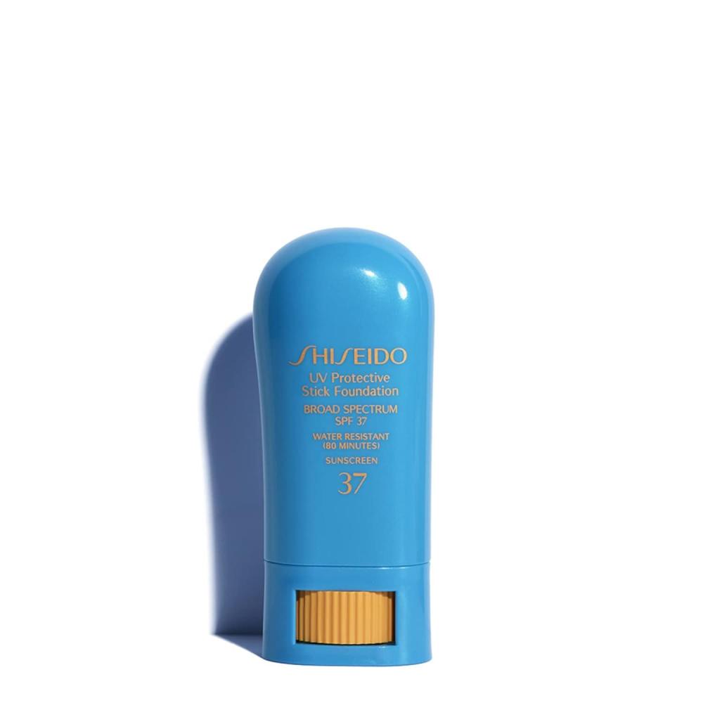 imageShiseido UV Protective Stick Foundation SPF 379g 031 oz  Provides a NaturalLooking Finish ampamp Protects Skin from UV RaysBeige