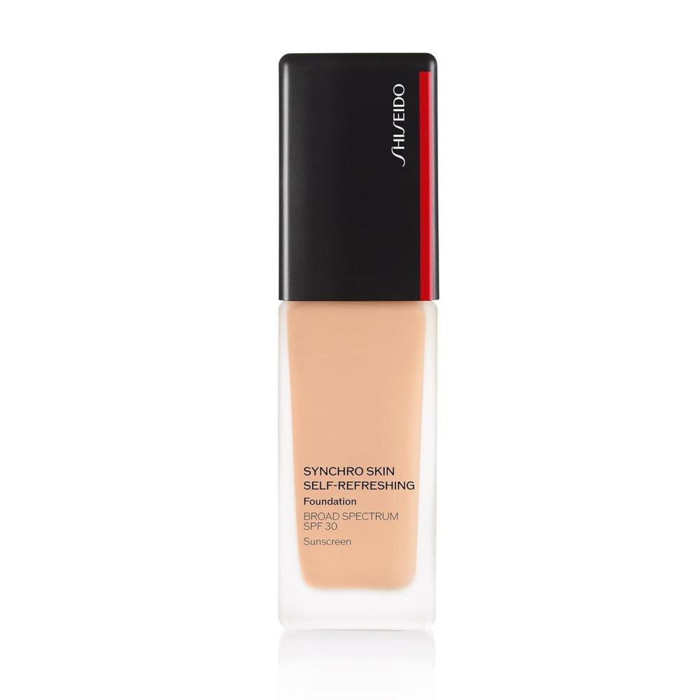 imageShiseido Synchro Skin SelfRefreshing Foundation SPF 30 Medium Buildable Coverage 24Hour Wear Waterproof ampamp Transfer Resistant NonComedogenic240 Quartz