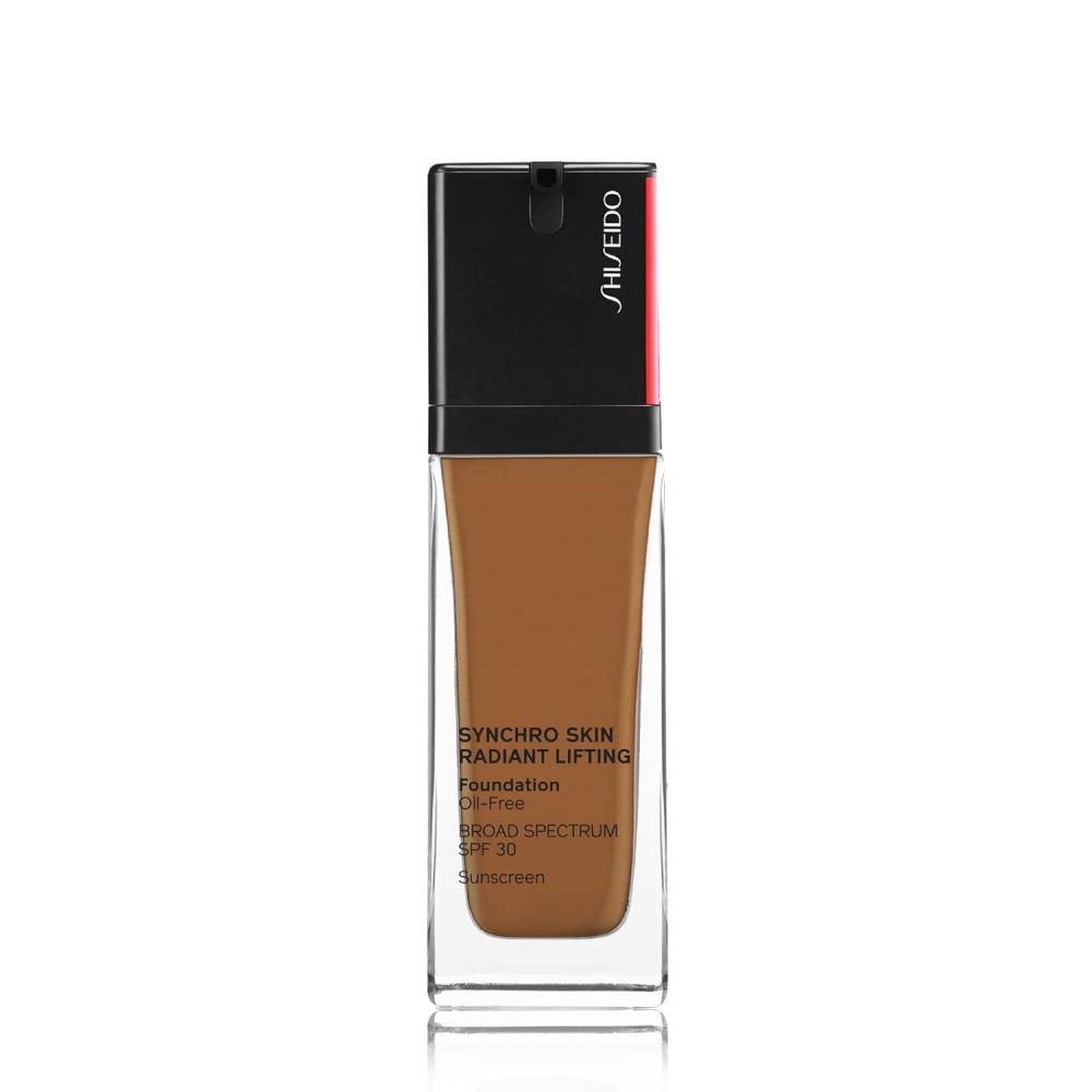 imageShiseido Synchro Skin Radiant Lifting Foundation SPF 30 510 Suede  30 mL  MediumtoFull Buildable Coverage  24HR Hydration  Transfer Crease ampamp Smudge Resistant  NonComedogenic