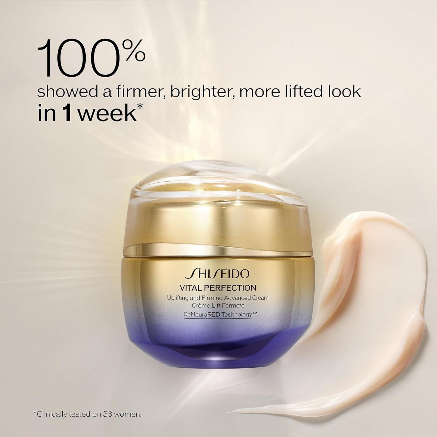 image:imageShiseido Lifting amp Firming Eye Care Set Eudermine Activating Essence 30mL Vital Perfection Uplifting and Firming Advanced Cream 15mL amp Eye Cream 15mL 159 Value