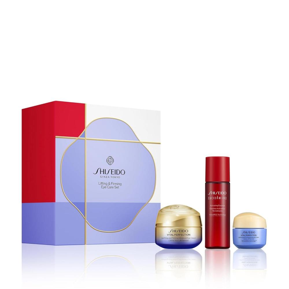 image:imageShiseido Lifting amp Firming Eye Care Set  Eudermine Activating Essence 30mL Vital Perfection Uplifting and Firming Advanced Cream 15mL amp Eye Cream 15mL  159 Value