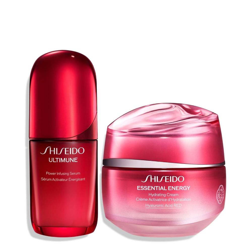 image:imageShiseido Ultimune Power Infusing Serum 16 oz Essential Energy Hydrating Cream 50 mL