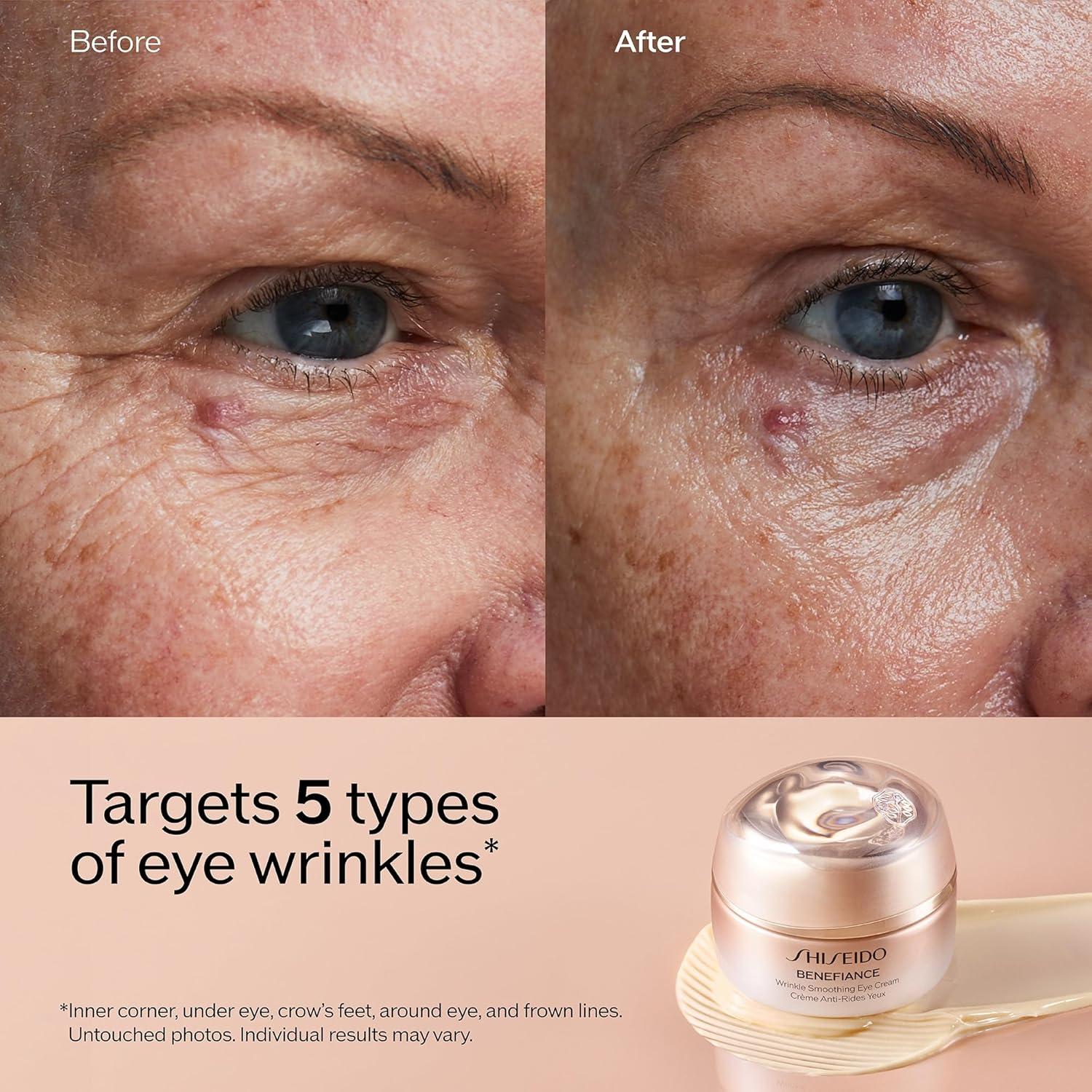 image:imageShiseido Active Sun Protection Set Benefiance Wrinkle Smoothing Eye Cream 5mL Ultimate Sun Protector Lotion SPF 60 150mL amp Perfect Cleansing Oil 40mL 83 Value
