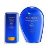 Shiseido Ultimate Sun Protector Clear Stick SPF 60+ (0.7 oz) + Sun Protector Lotion SPF 60+ (150 mL) – Lightweight, Invisible Broad-Spectrum Sunscreen – Free of Oxybenzone & Octinoxate