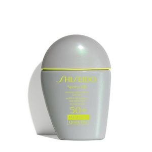 Shiseido Sports BB Cream SPF 50+ Sunscreen, Medium – 30 mL – Quick-Dry, Non-Sticky Formula for Natural, All Day Finish – Perspiration, Water & Transfer Resistant – Non-Comedogenic